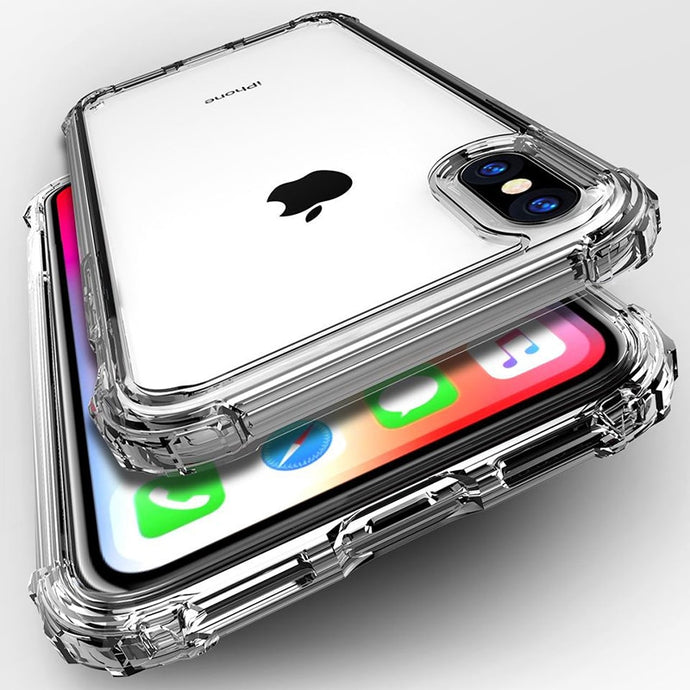 Shockproof Bumper Transparent Silicone Phone Case For iPhone 11 X XS XR XS Max 8 7 6 6S Plus