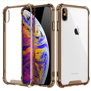 Shockproof Bumper Transparent Silicone Phone Case For iPhone 11 X XS XR XS Max 8 7 6 6S Plus