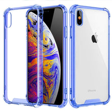 Load image into Gallery viewer, Shockproof Bumper Transparent Silicone Phone Case For iPhone 11 X XS XR XS Max 8 7 6 6S Plus