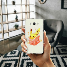 Load image into Gallery viewer, Soft Silicone TPU Phone Cases for Samsung Galaxy A3 A5 A7 J1 J2 J3 J5 J7 2016 2017 Pikachus Pokemons