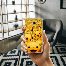 Load image into Gallery viewer, Soft Silicone TPU Phone Cases for Samsung Galaxy A3 A5 A7 J1 J2 J3 J5 J7 2016 2017 Pikachus Pokemons