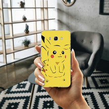 Load image into Gallery viewer, Soft Silicone TPU Phone Cases for Samsung Galaxy A3 A5 A7 J1 J2 J3 J5 J7 2016 2017 Pikachus Pokemons