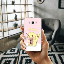 Load image into Gallery viewer, Soft Silicone TPU Phone Cases for Samsung Galaxy A3 A5 A7 J1 J2 J3 J5 J7 2016 2017 Pikachus Pokemons