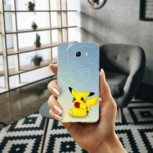 Load image into Gallery viewer, Soft Silicone TPU Phone Cases for Samsung Galaxy A3 A5 A7 J1 J2 J3 J5 J7 2016 2017 Pikachus Pokemons