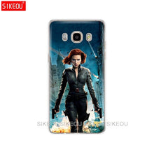 Load image into Gallery viewer, silicone cover phone case for Samsung Galaxy J1 J2 J3 J5 J7 MINI 2016 2015 prime Marvel superheroes