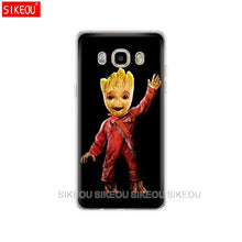 Load image into Gallery viewer, silicone cover phone case for Samsung Galaxy J1 J2 J3 J5 J7 MINI 2016 2015 prime Marvel superheroes
