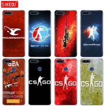 Load image into Gallery viewer, Silicone Cover Phone Case For Huawei Honor 7A PRO 7C Y5 Y6 Y7 Y9 2017 2018 Prime Game CSGO