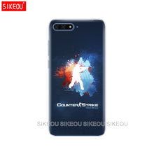 Load image into Gallery viewer, Silicone Cover Phone Case For Huawei Honor 7A PRO 7C Y5 Y6 Y7 Y9 2017 2018 Prime Game CSGO