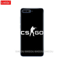 Load image into Gallery viewer, Silicone Cover Phone Case For Huawei Honor 7A PRO 7C Y5 Y6 Y7 Y9 2017 2018 Prime Game CSGO