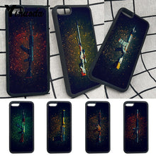 Load image into Gallery viewer, iphone 7 plus phone case CSGO Firearms TPU Black soft shell Phone Case For iphone X 8 8plus 7 7plus 6plus 6s 5S SE