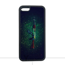 Load image into Gallery viewer, iphone 7 plus phone case CSGO Firearms TPU Black soft shell Phone Case For iphone X 8 8plus 7 7plus 6plus 6s 5S SE