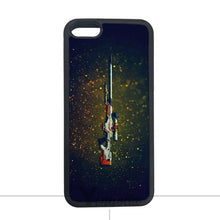 Load image into Gallery viewer, iphone 7 plus phone case CSGO Firearms TPU Black soft shell Phone Case For iphone X 8 8plus 7 7plus 6plus 6s 5S SE