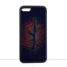 Load image into Gallery viewer, iphone 7 plus phone case CSGO Firearms TPU Black soft shell Phone Case For iphone X 8 8plus 7 7plus 6plus 6s 5S SE