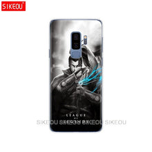 Load image into Gallery viewer, silicone case for Samsung Galaxy S9 S8 S7 S6 edge S5 S4 S3 PLUS phone cover League of Legends lol Hero