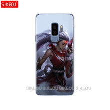 Load image into Gallery viewer, silicone case for Samsung Galaxy S9 S8 S7 S6 edge S5 S4 S3 PLUS phone cover League of Legends lol Hero