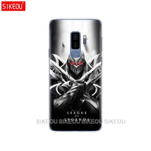 Load image into Gallery viewer, silicone case for Samsung Galaxy S9 S8 S7 S6 edge S5 S4 S3 PLUS phone cover League of Legends lol Hero