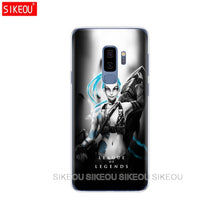 Load image into Gallery viewer, silicone case for Samsung Galaxy S9 S8 S7 S6 edge S5 S4 S3 PLUS phone cover League of Legends lol Hero